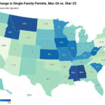 Single-Family Home Building Permits Tank in First Quarter as Multifamily Rises